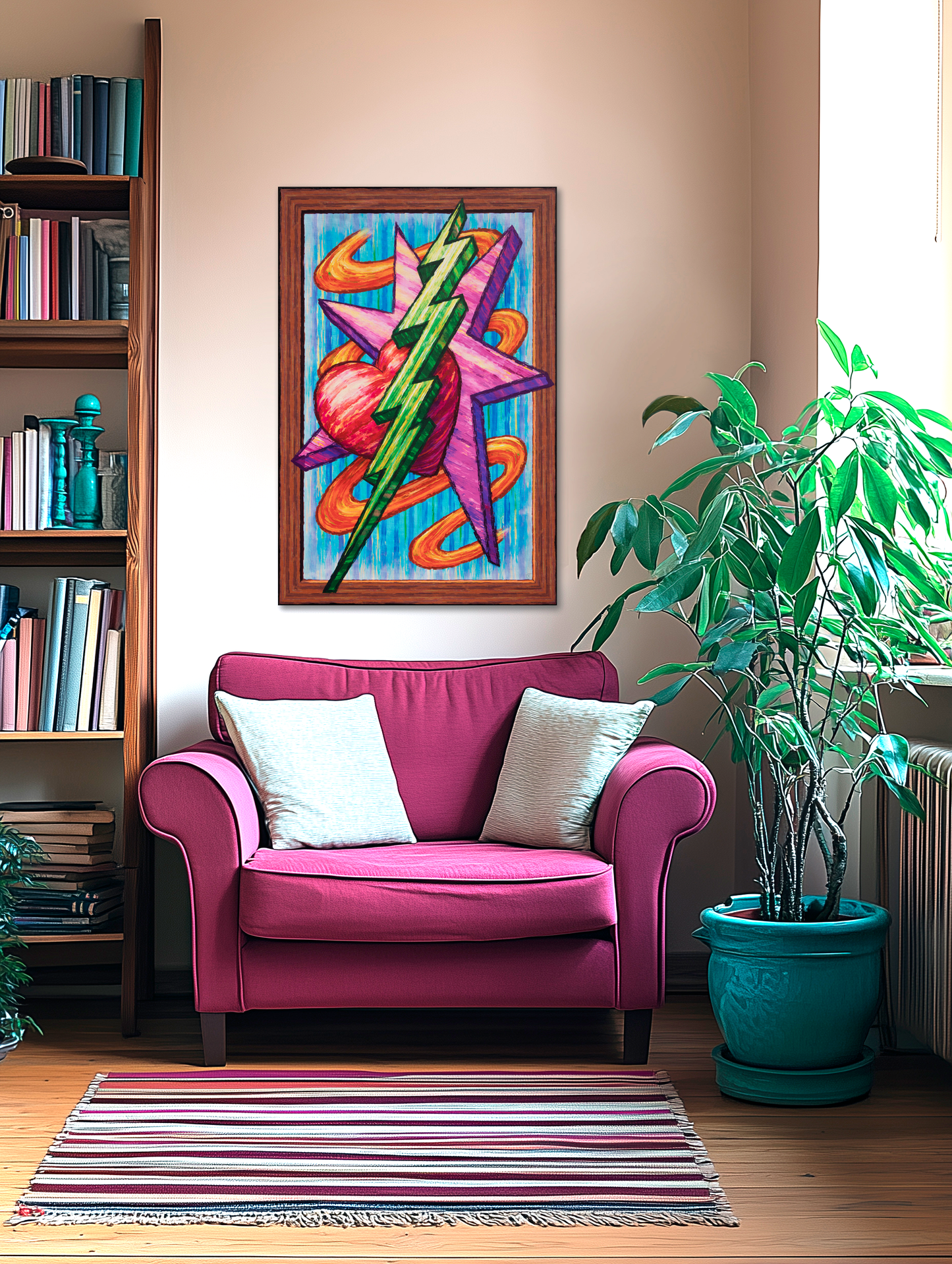 Heart Lightning Star Motion