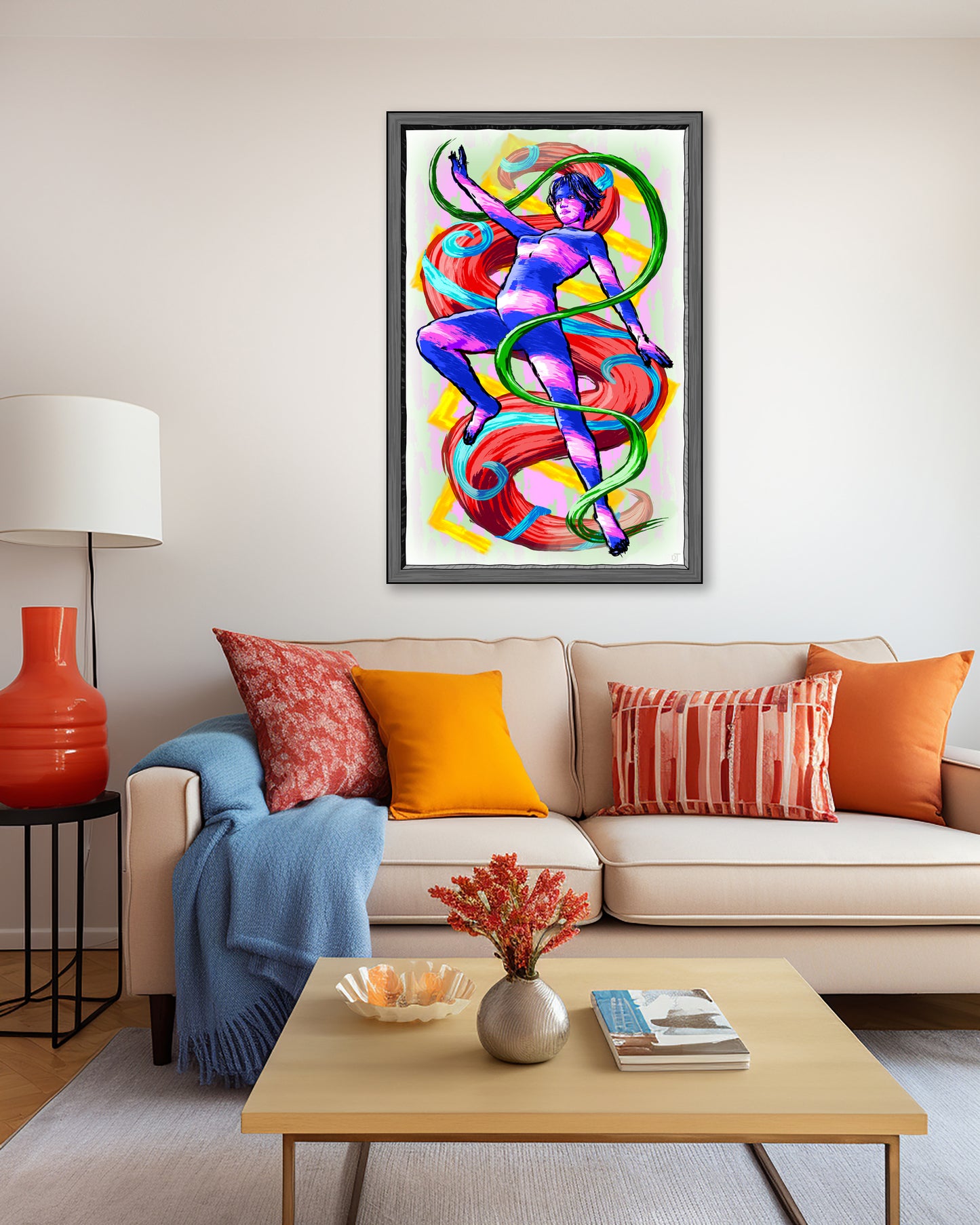 Swirl On Swirl Woman