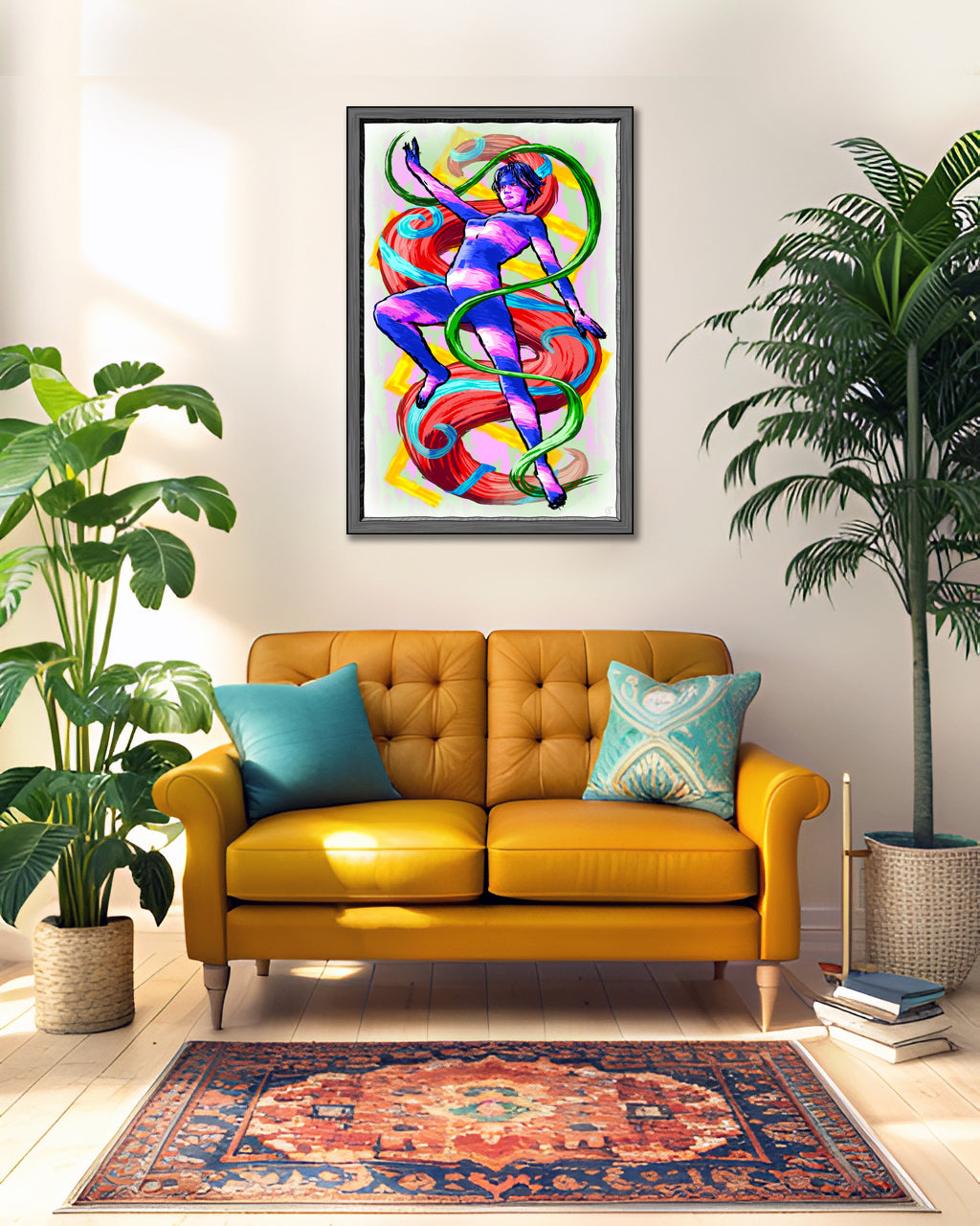 Swirl On Swirl Woman