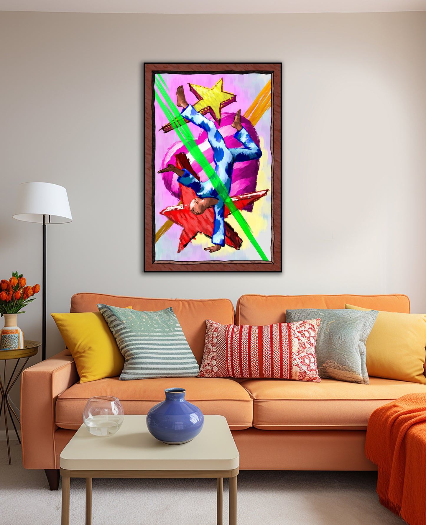 Spotlight Breakdancer with Heart