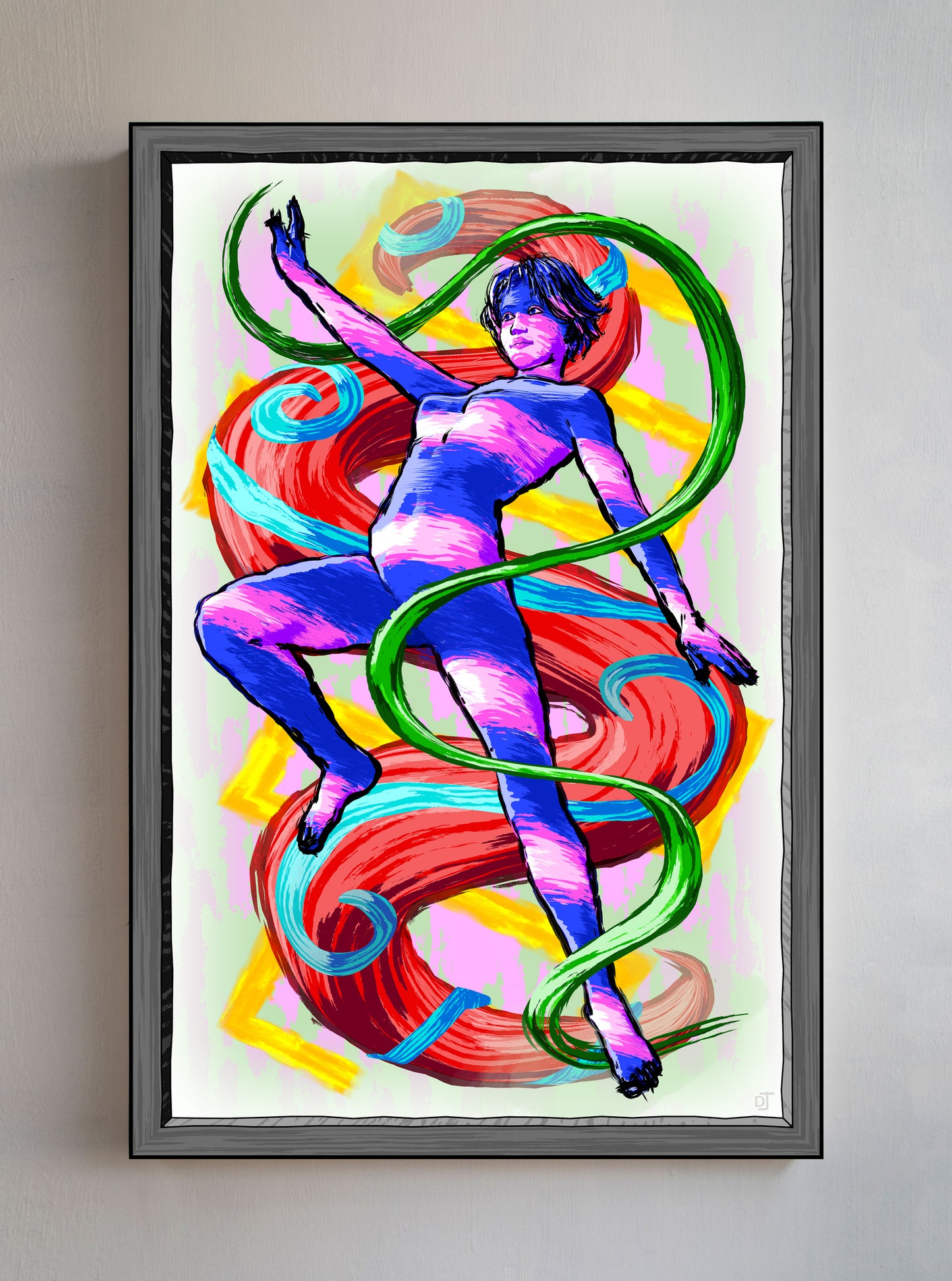 Swirl On Swirl Woman