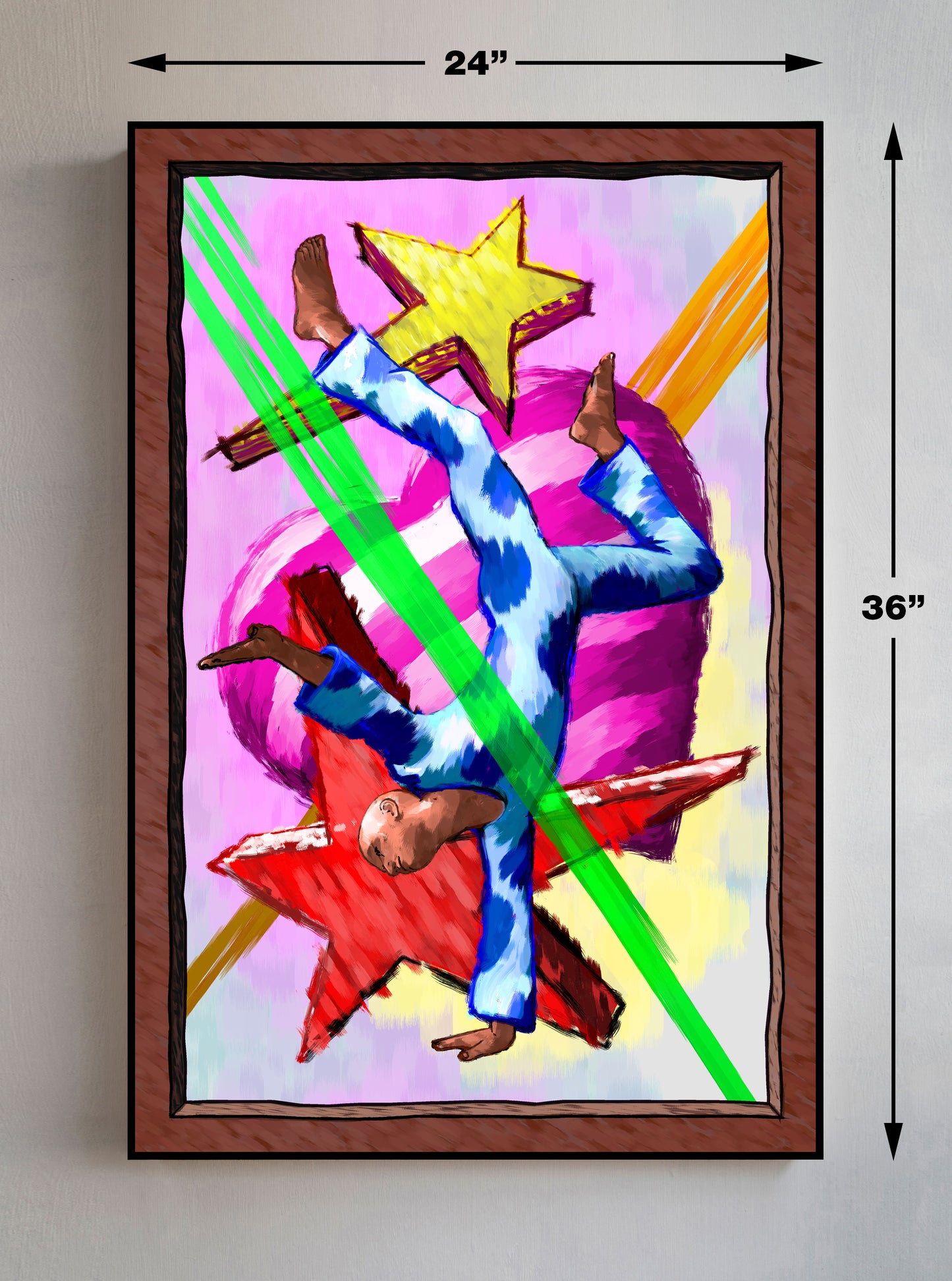 Spotlight Breakdancer with Heart