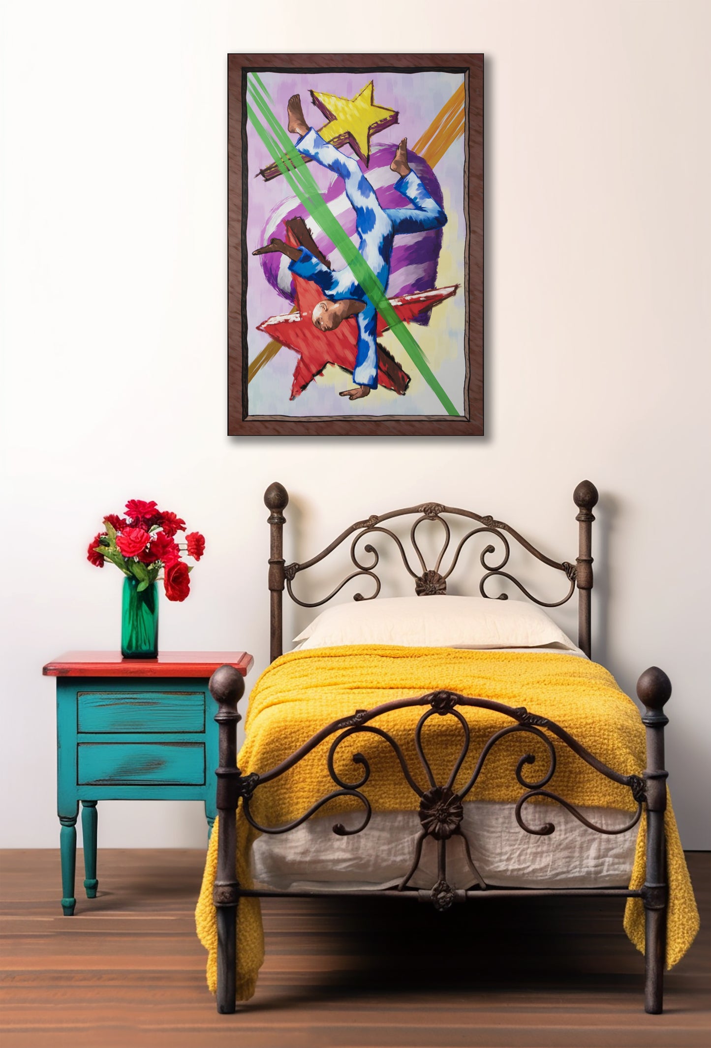 Spotlight Breakdancer with Heart