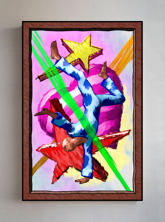 Spotlight Breakdancer with Heart