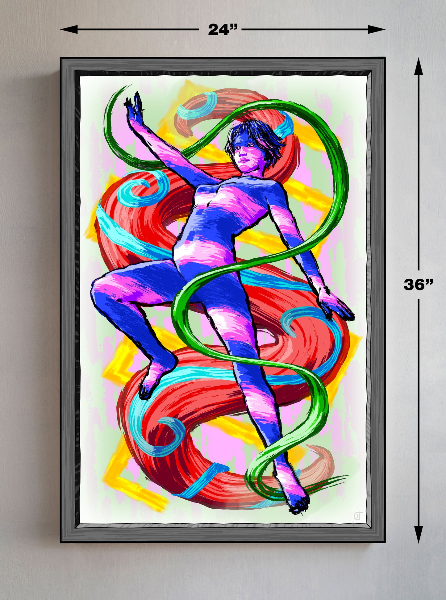 Swirl On Swirl Woman