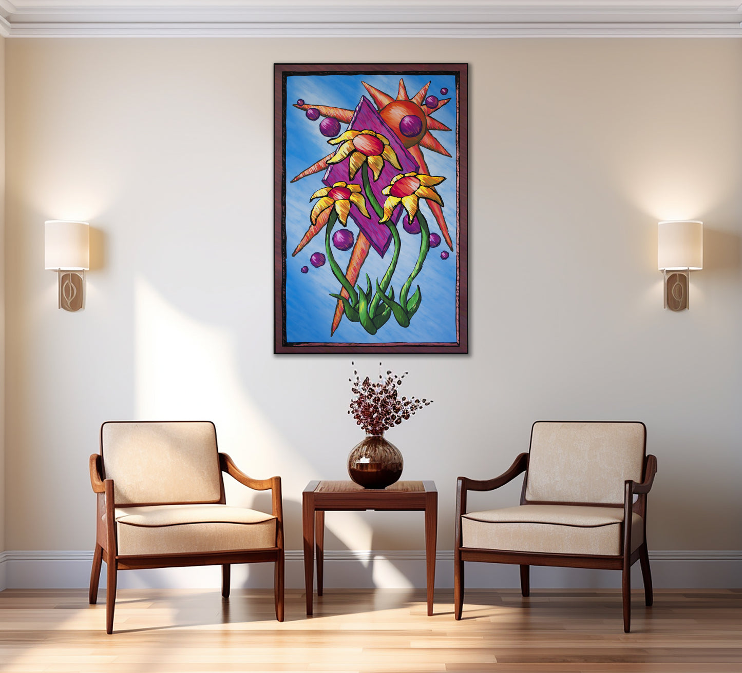 Three Flowers