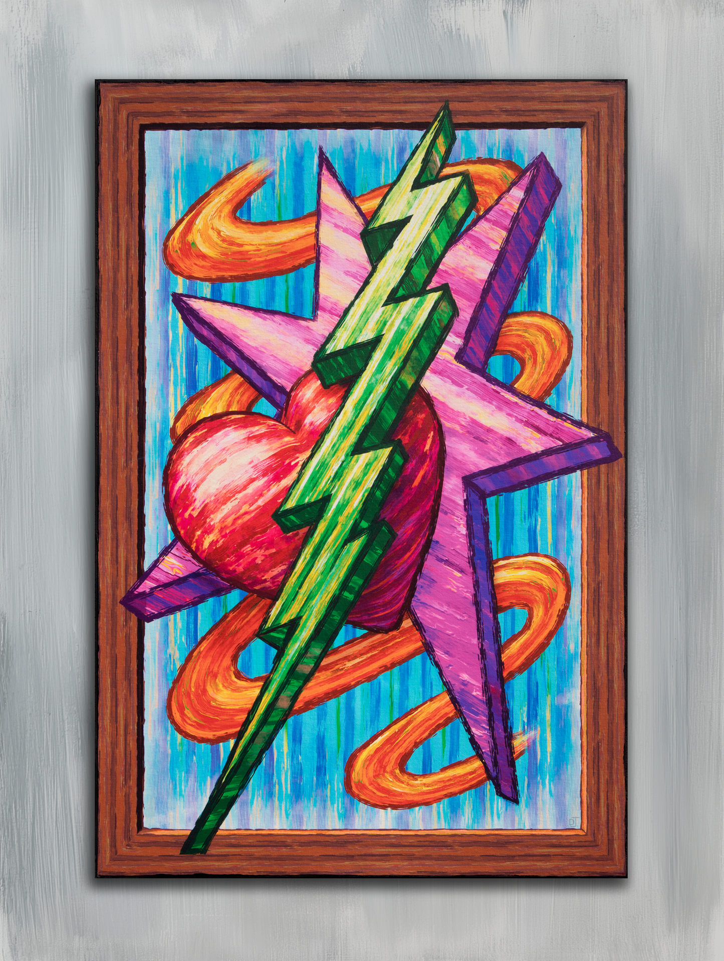 Heart Lightning Star Motion