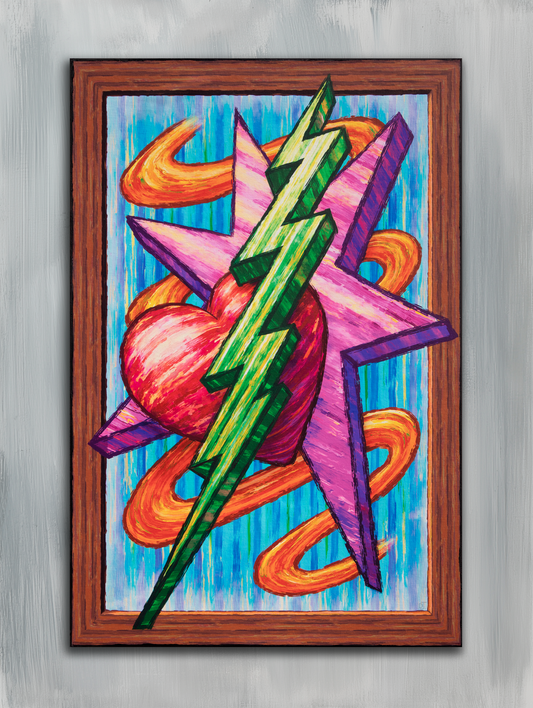 Heart Lightning Star Motion