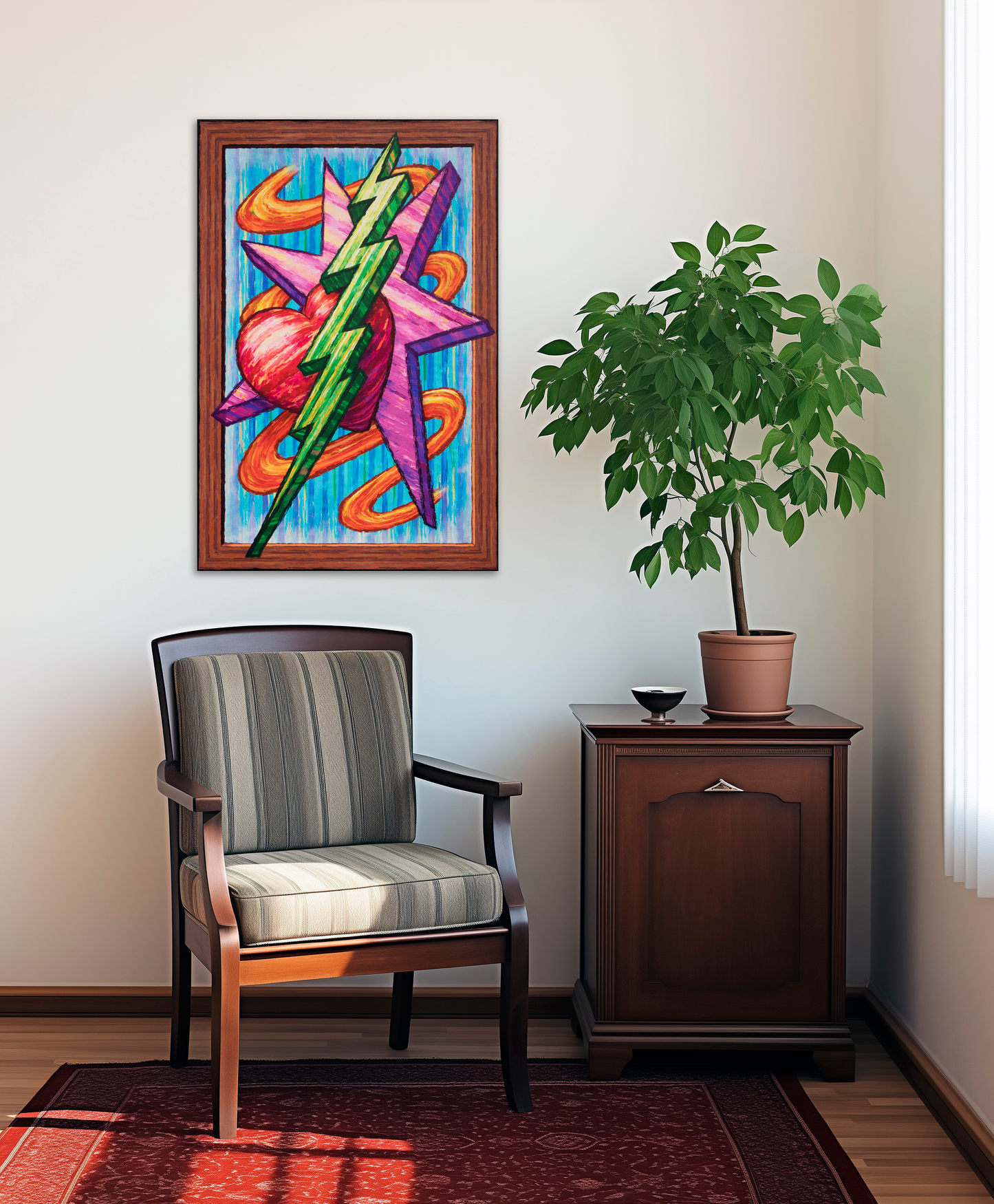 Heart Lightning Star Motion