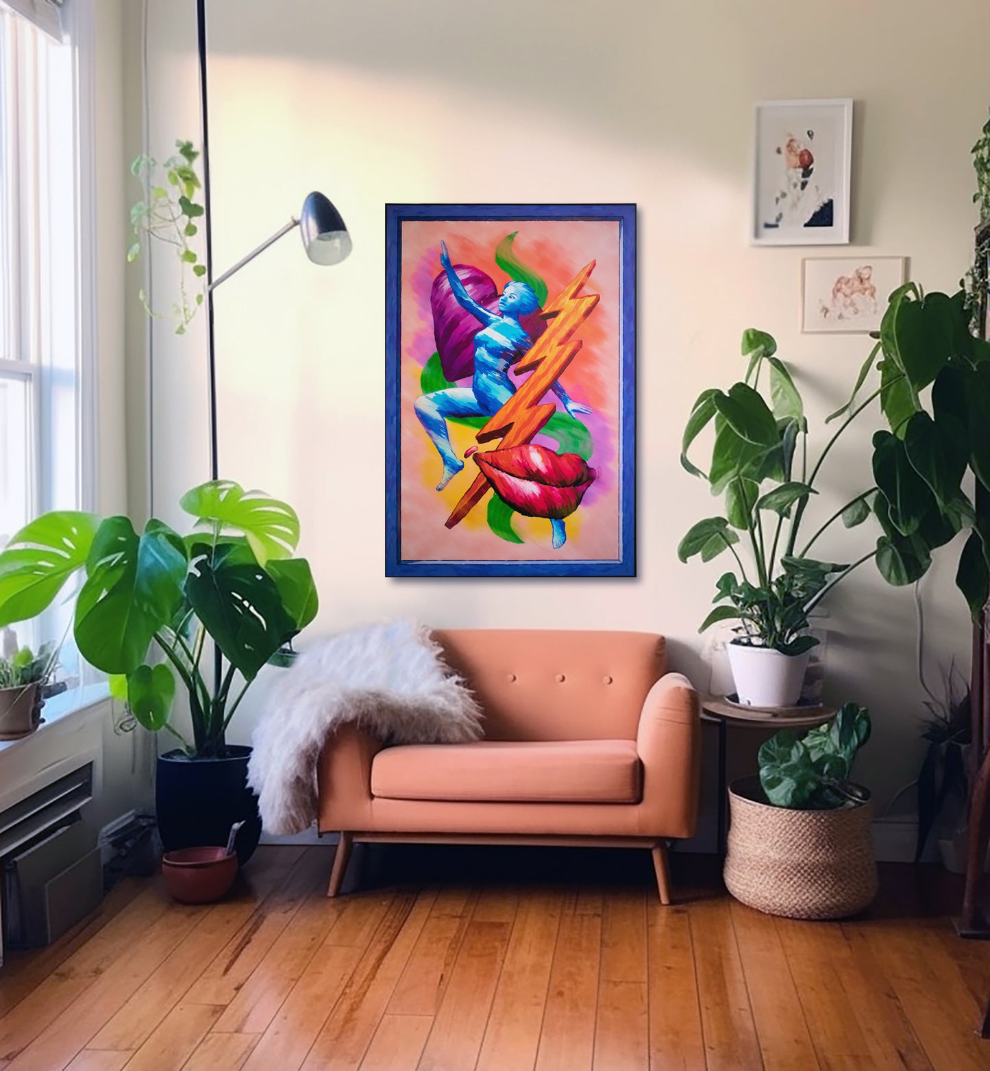 Lightning Heart Smile Woman