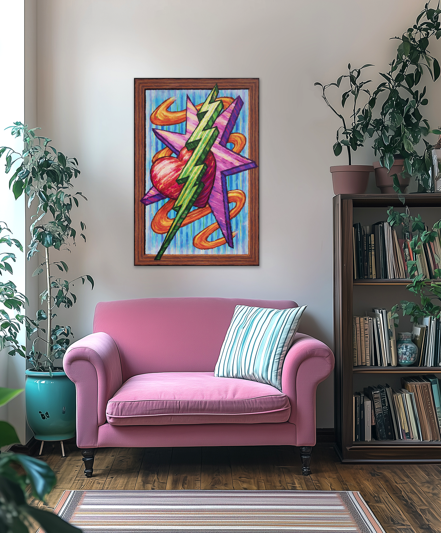 Heart Lightning Star Motion