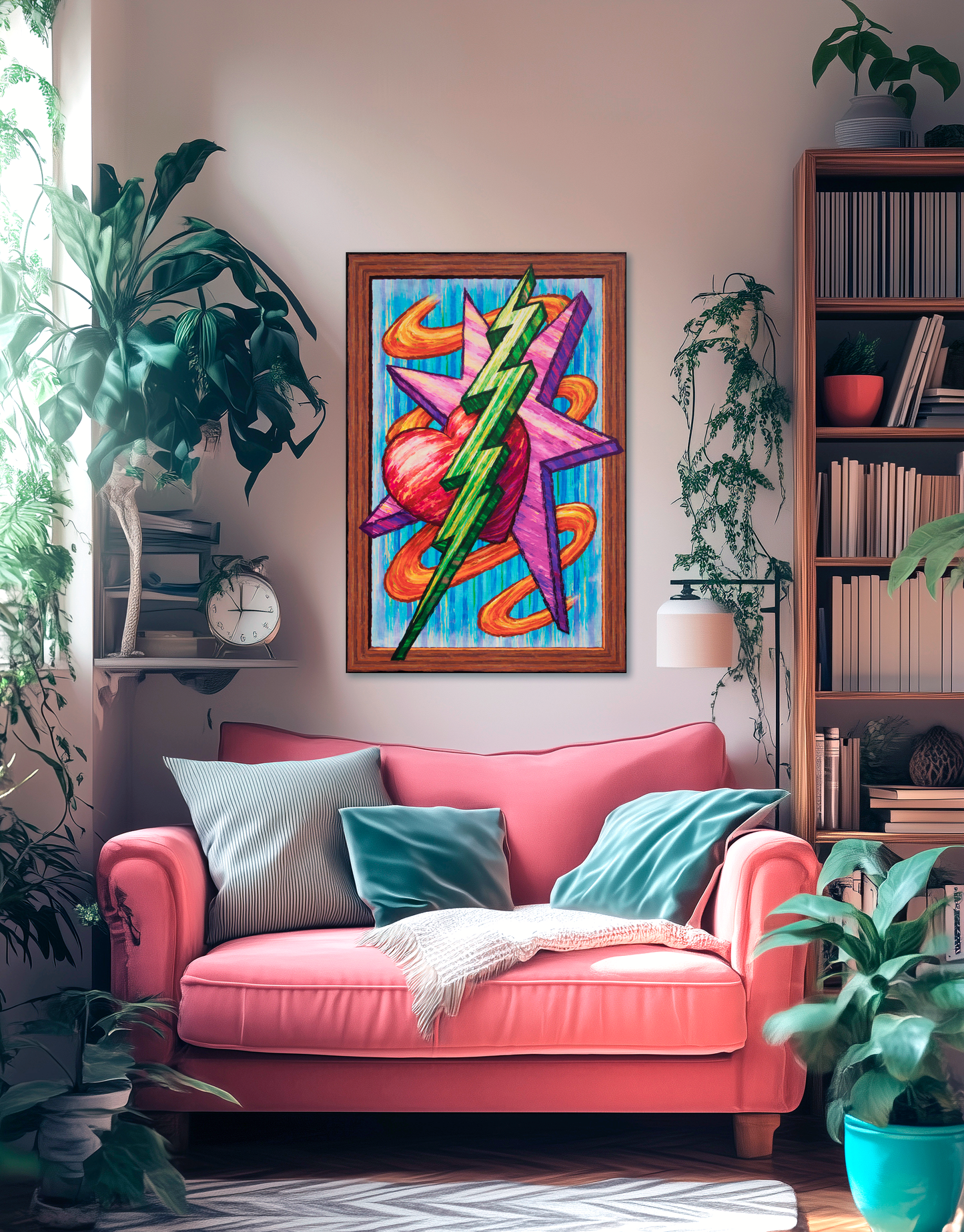 Heart Lightning Star Motion