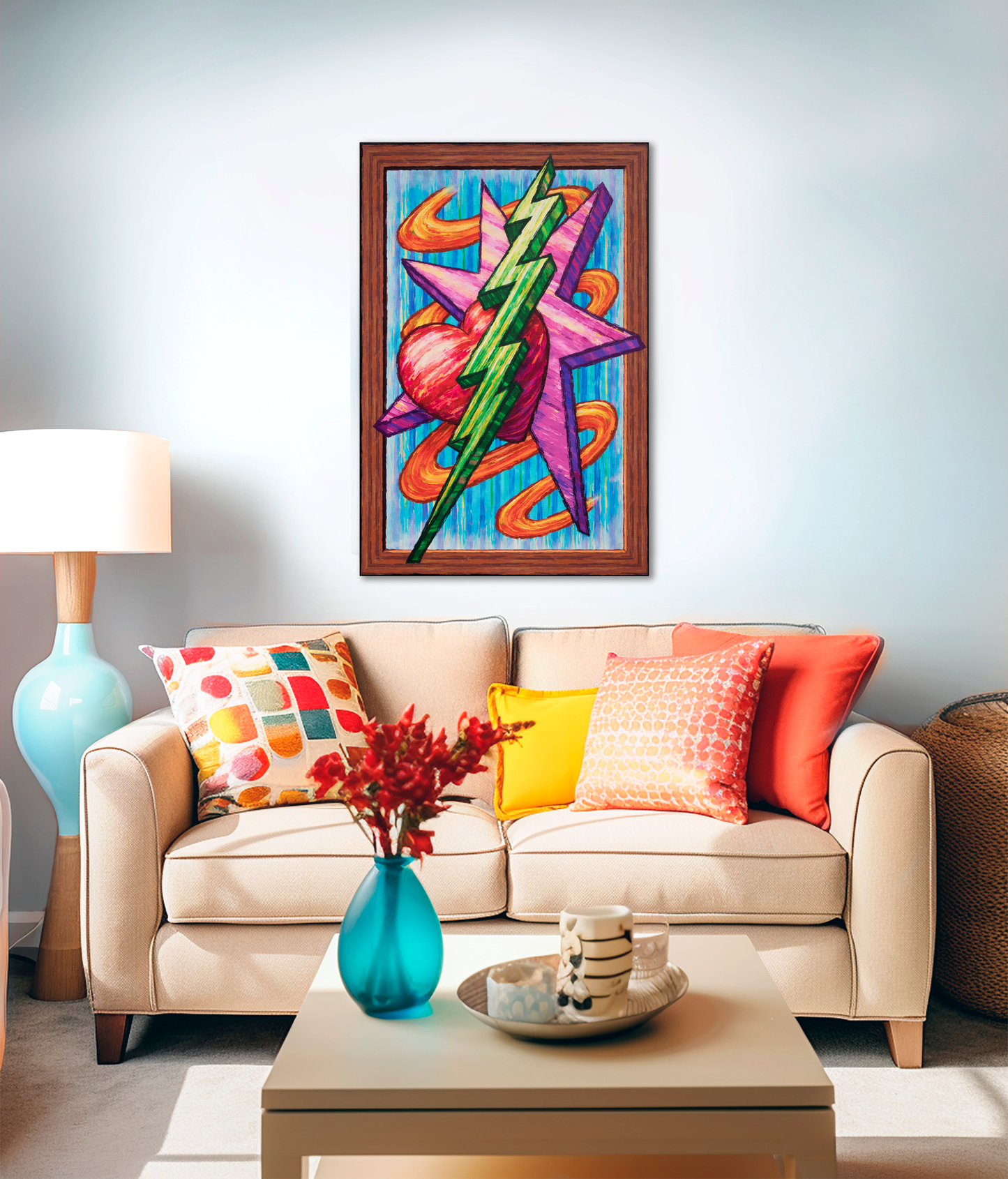 Heart Lightning Star Motion