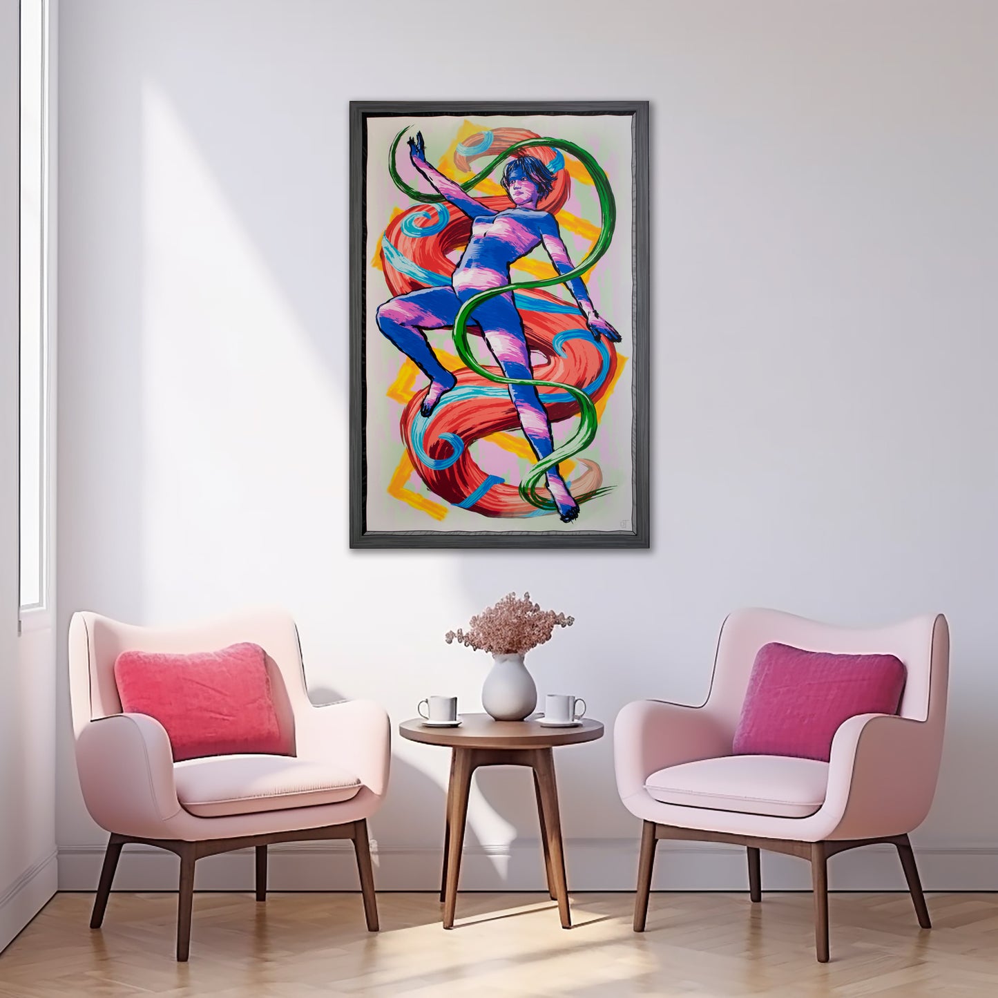 Swirl On Swirl Woman