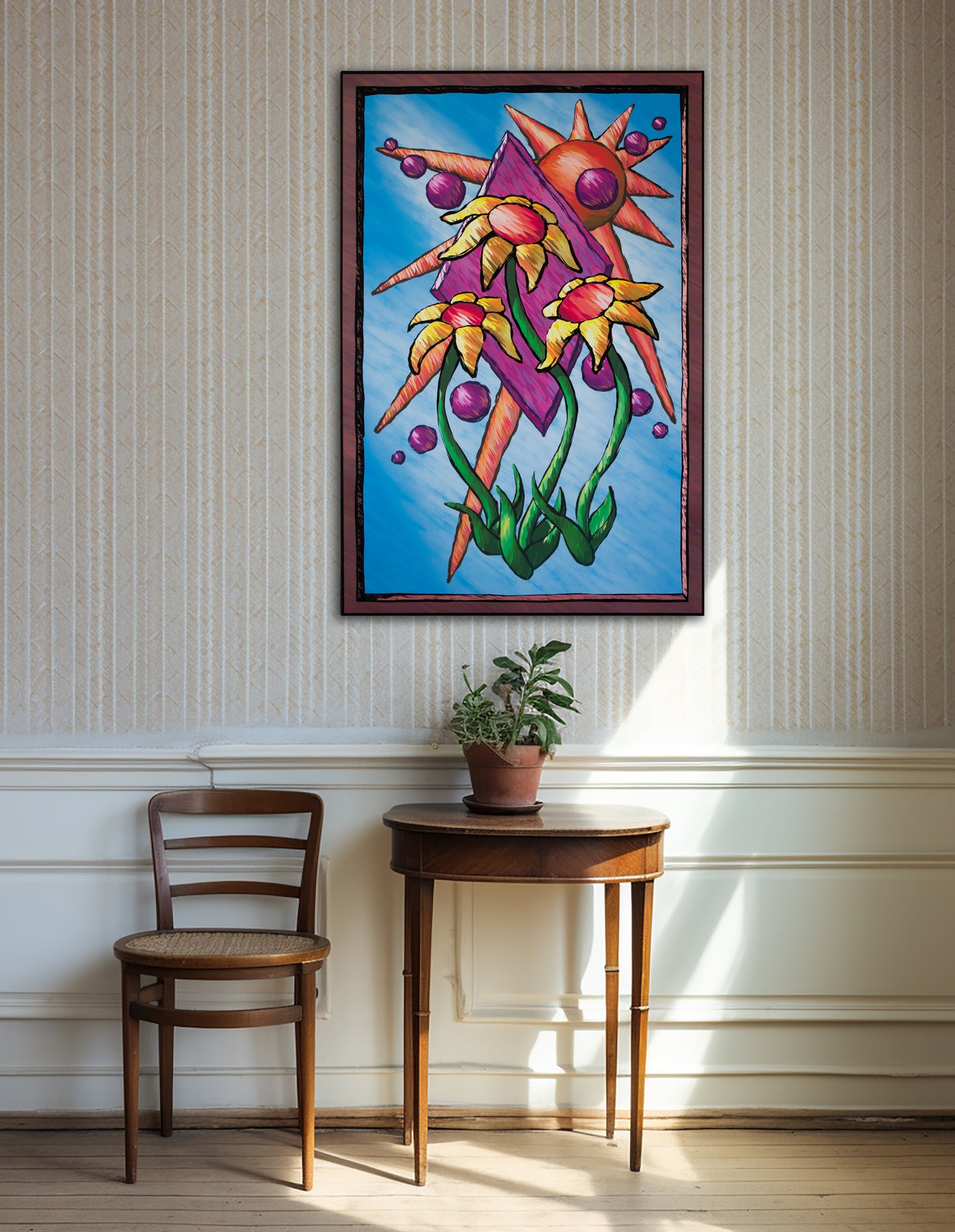 Three Flowers
