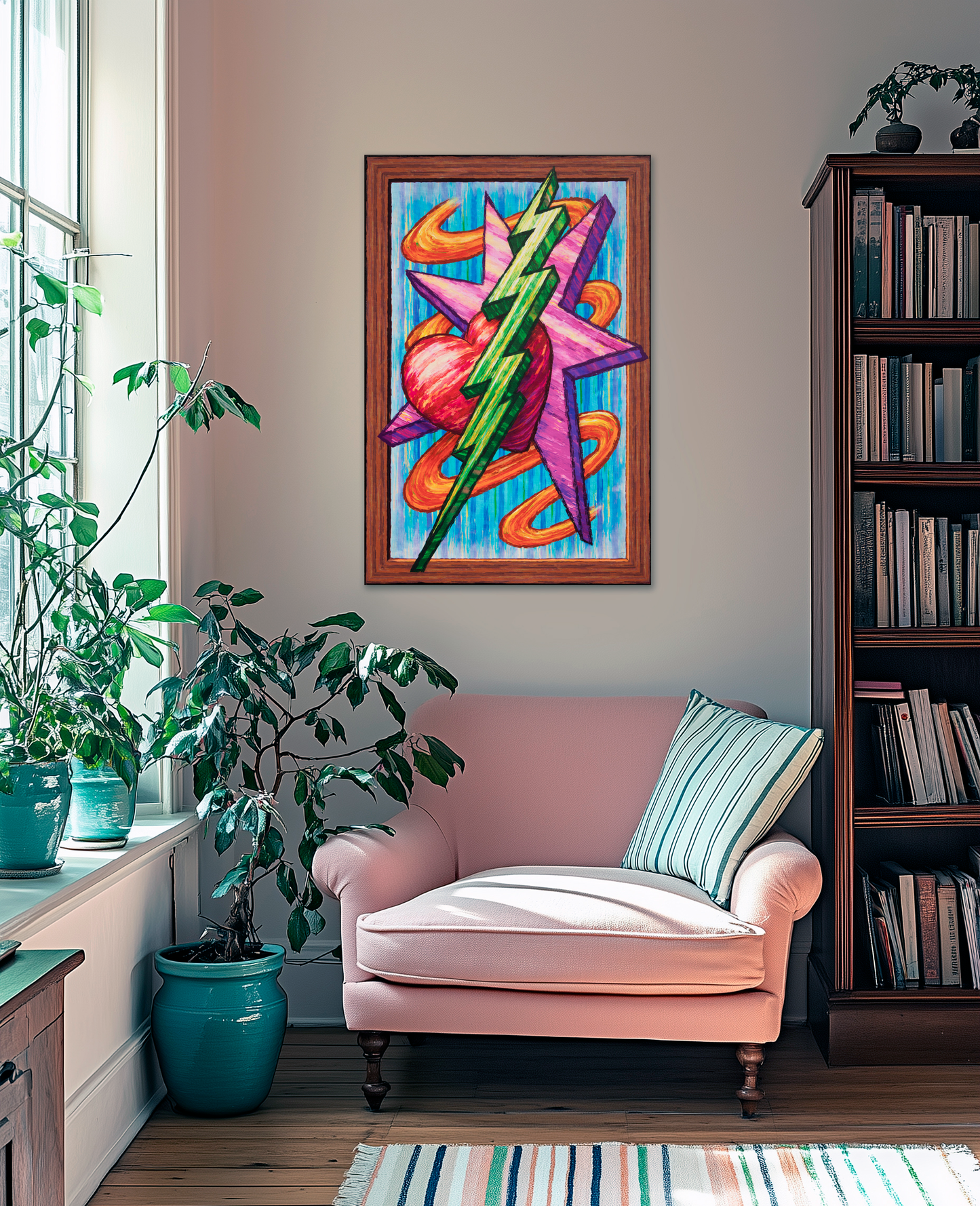 Heart Lightning Star Motion